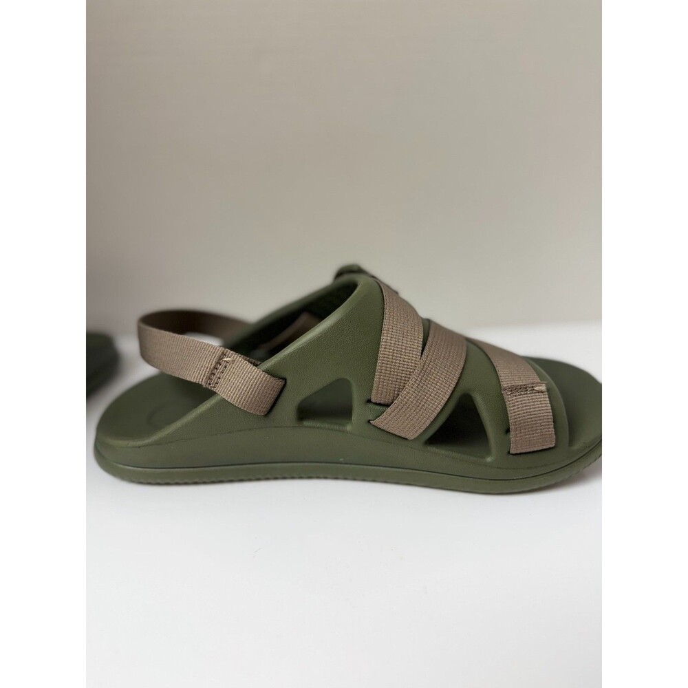 Chaco Chillos Sport Sandals Moss Green Men's 8 Adjustable Straps - Picture 6 of 13